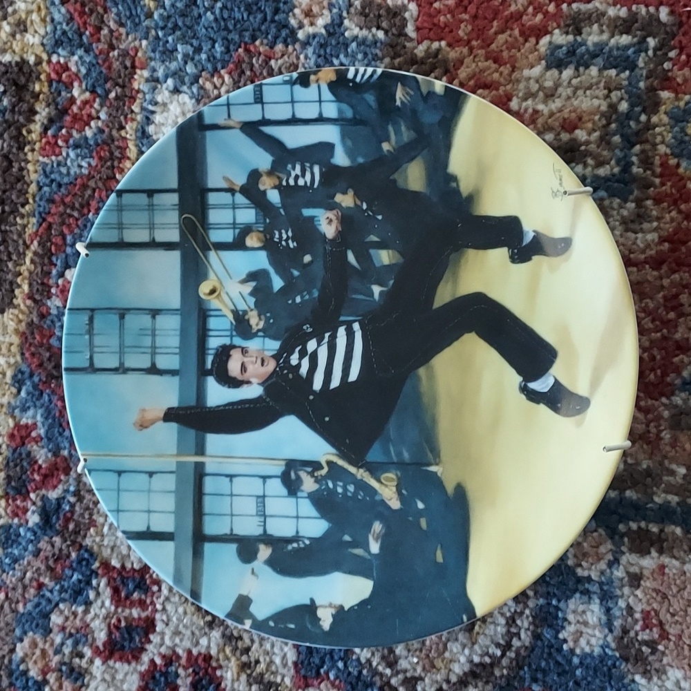 Elvis plate "Jailhouse Rock"